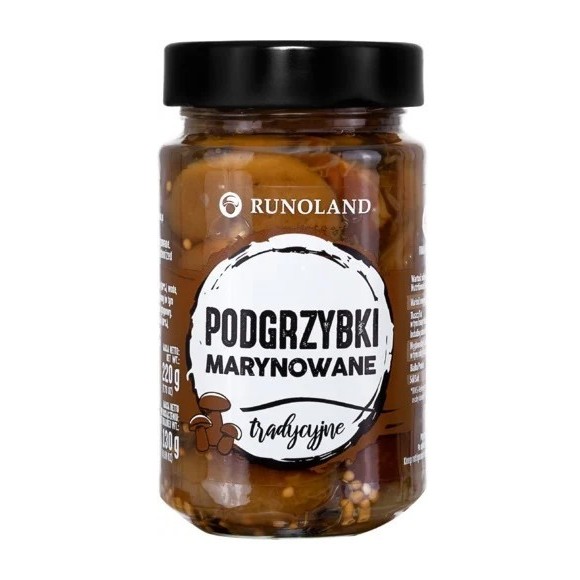 Runoland PODGRZYBKI MARYNOWANE tradycyjne grzyby 220G