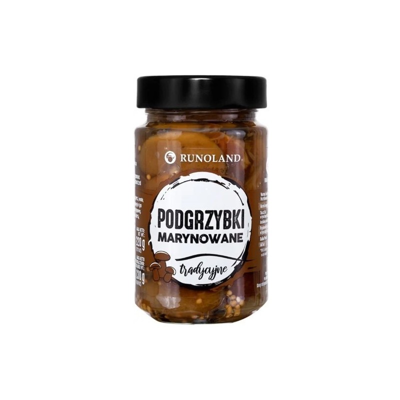 Runoland PODGRZYBKI MARYNOWANE tradycyjne grzyby 220G