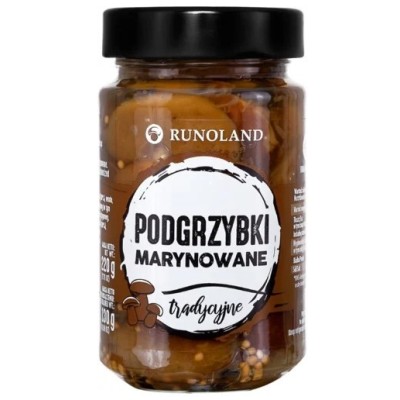 Runoland PODGRZYBKI MARYNOWANE tradycyjne grzyby 220G