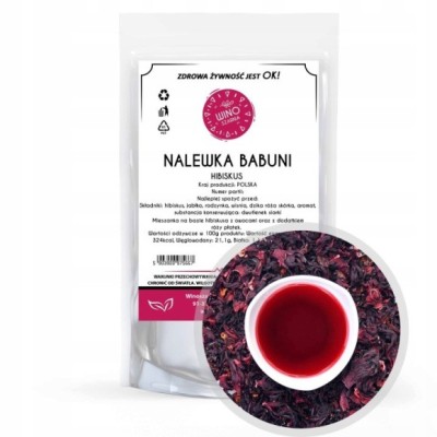 HERBATA OWOCOWA NALEWKA BABUNI jabłko rodzynki 50g