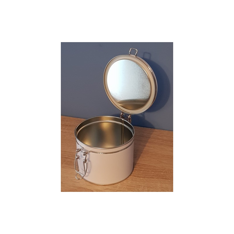 PUSZKA METALOWA herbatę CUP OF TEA malutka na 25g