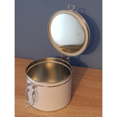 PUSZKA METALOWA herbatę CUP OF TEA malutka na 25g