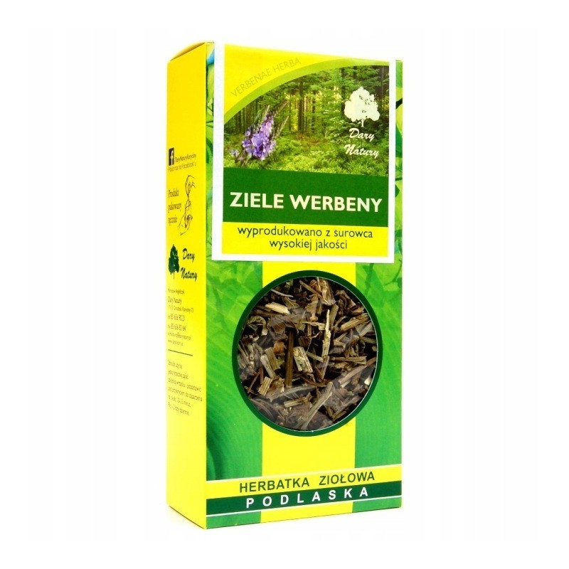 WERBENA ZIELE WERBENY eko 50g DARY NATURY wsparcie DROGI