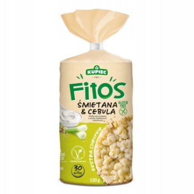 Kupiec FITOS WAFLE smakowe KUKURYDZIANE CHILLI bezglutenowe