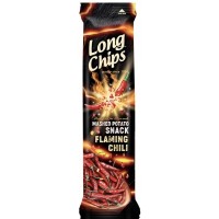 Long Chips CHIPSY ZIEMNIACZANE smak FLAMING CHILLI EXTRA