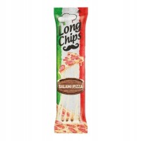 Long Chips CHIPSY ZIEMNIACZANE smak PIZZA Z SALAMI EXTRA