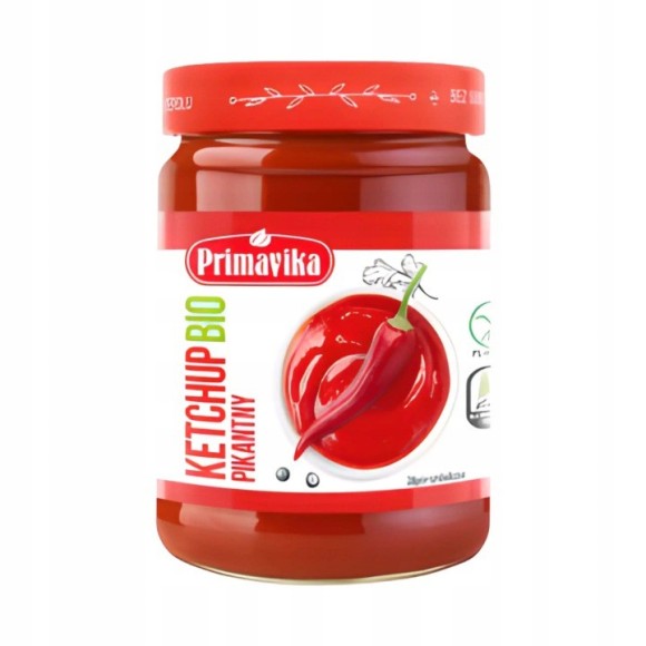 Primavika KETCHUP PIKANTNY  BEZ CUKRU 315G  BIO