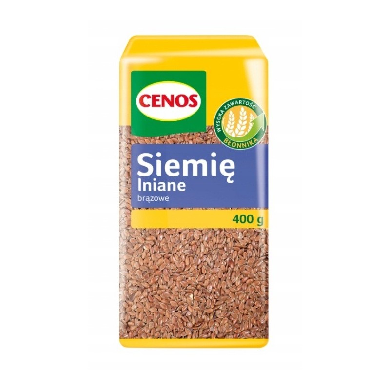 Melvit SIEMIĘ LNIANE 400G wysoka zawartość błonnika