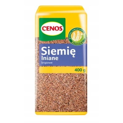Melvit SIEMIĘ LNIANE 400G wysoka zawartość błonnika