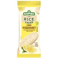 Kupiec WAFLE RYŻOWE W POLEWIE JOGURTOWEJ CYTRYNOWE 60G