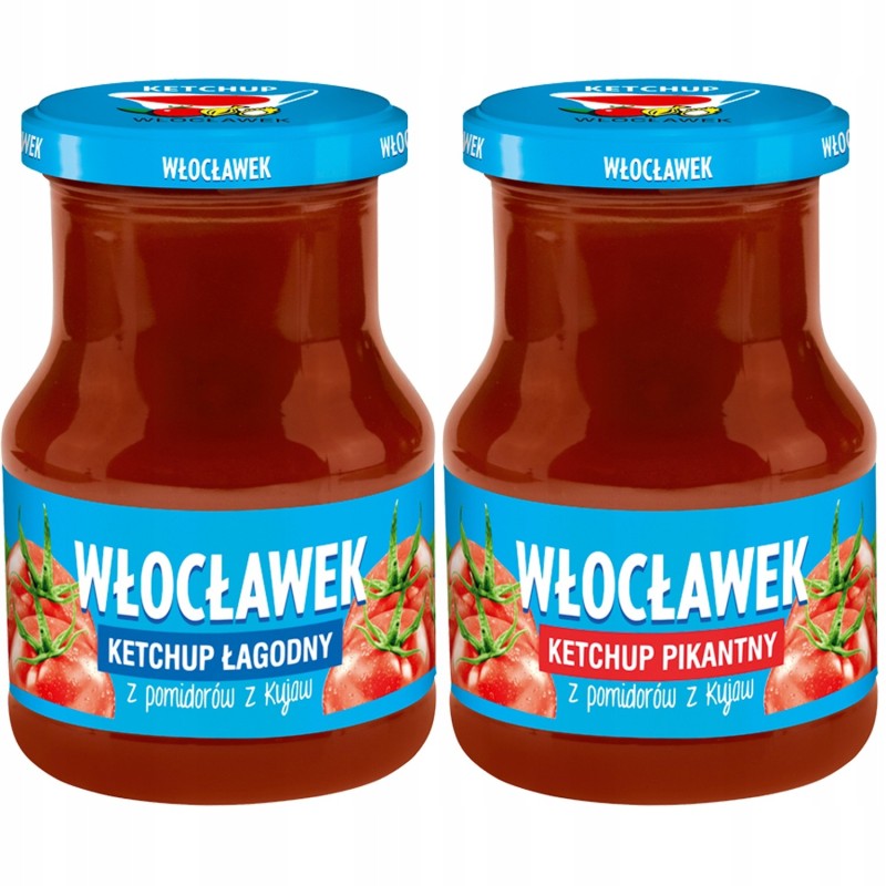 Włocławek KETCHUP PIKANTNY POMIDOROWY 380G