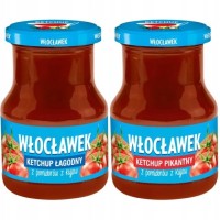 Włocławek KETCHUP PIKANTNY POMIDOROWY 380G