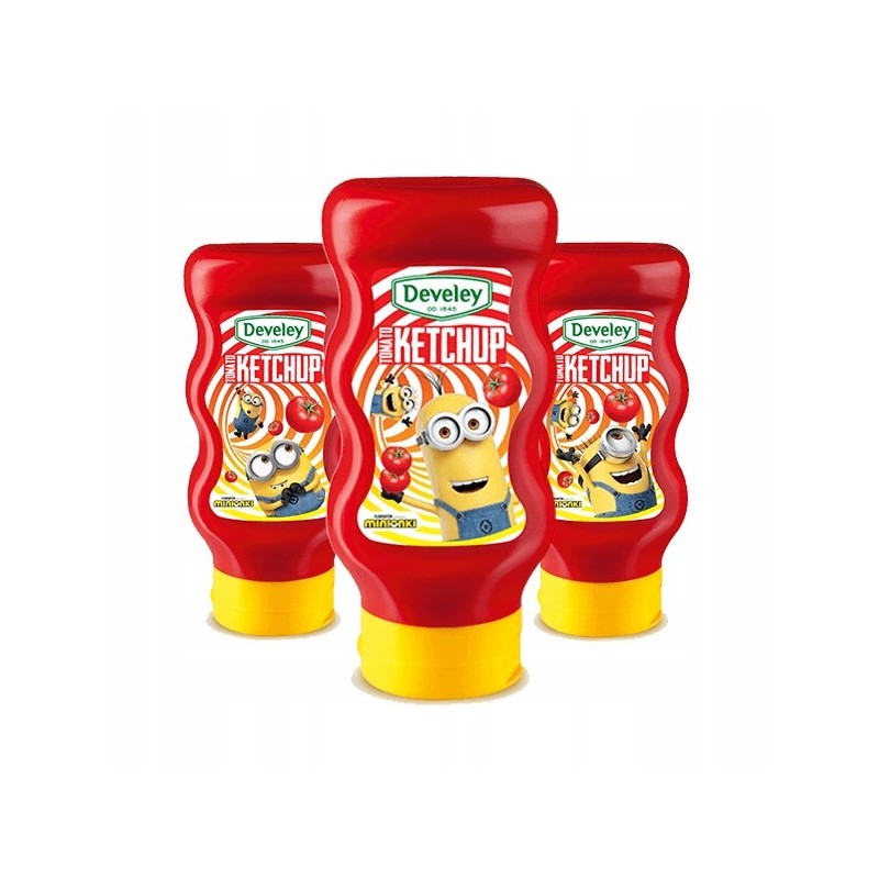 Develey KETCHUP POMIDOROWY dla dzieci MINONKI 450G