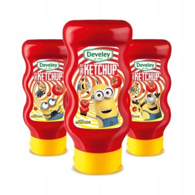 Develey KETCHUP POMIDOROWY dla dzieci MINONKI 450G
