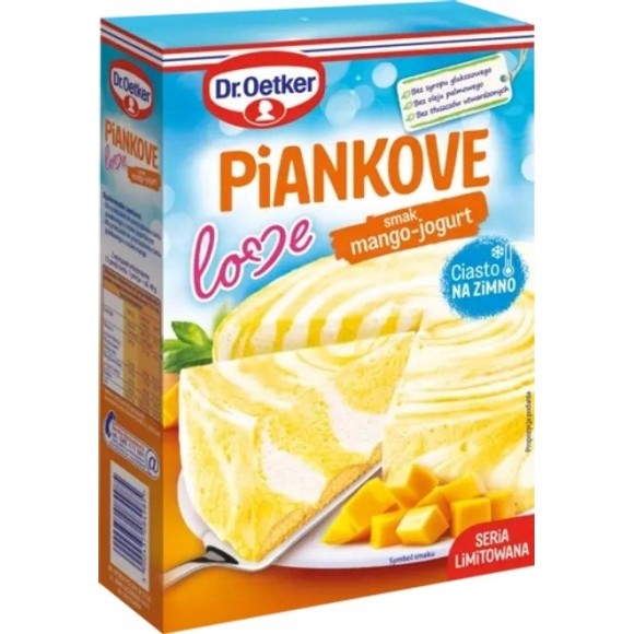 Dr.Oetker PIANKOVE LOVE SMAK MANGO JOGURT ciasto na zimno