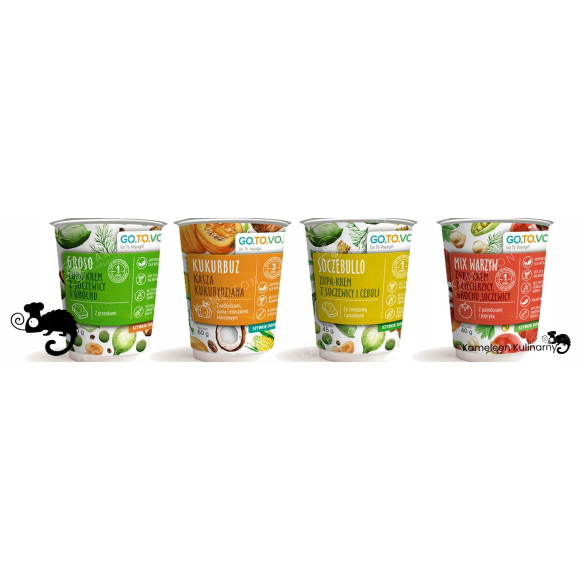 GOTOVO szybkie danie w 1 minutę PURE PUREE Z GROCHU ŻÓŁTEGO 250g 0,25KG GOTOVO szybkie danie w 1 minutę PURE PUREE Z GROCHU ŻÓŁTEGO 250g 0,25KG