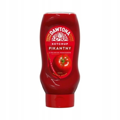 Dawtona KETCHUP ŁAGONY CZYSTY SKŁAD 444G