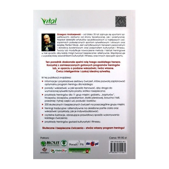 Vital BIBLIA TRENINGU SIŁOWEGO  Andrzejewski G.