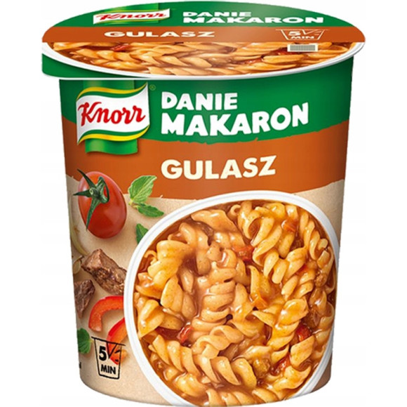 KNORR GORĄCY KUBEK W KUBKACH DO ZALANIA zalej wodą MIX 10 RÓŻNYCH DAŃ !!