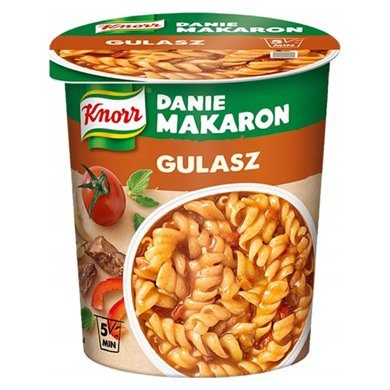 KNORR GORĄCY KUBEK W KUBKACH DO ZALANIA zalej wodą MIX 10 RÓŻNYCH DAŃ !!