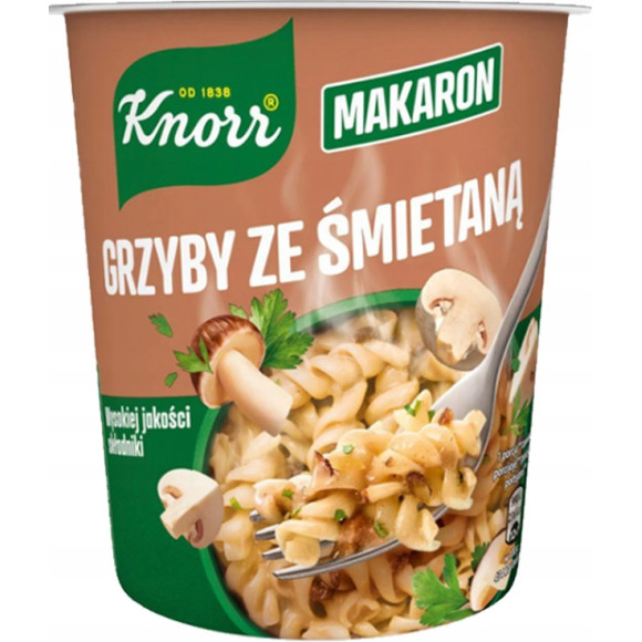 KNORR GORĄCY KUBEK W KUBKACH DO ZALANIA zalej wodą MIX 10 RÓŻNYCH DAŃ !!