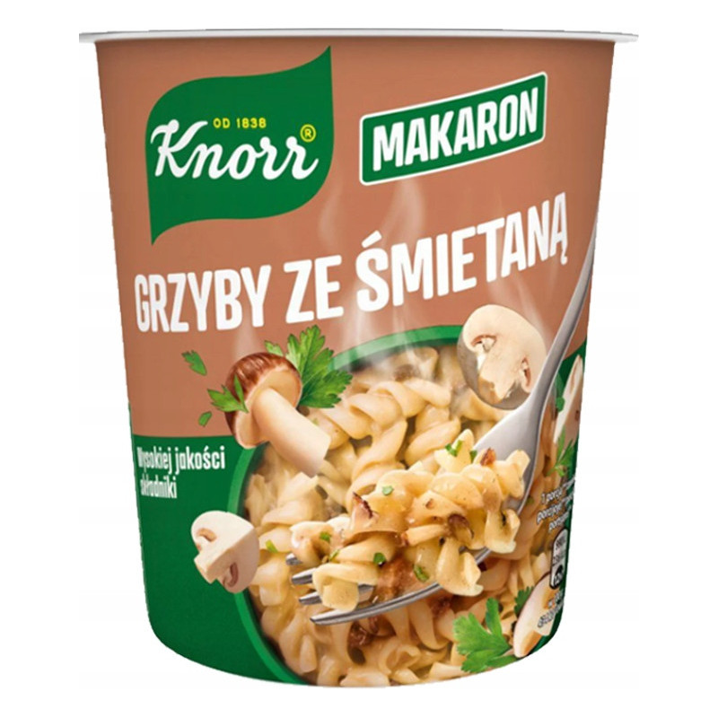 KNORR GORĄCY KUBEK W KUBKACH DO ZALANIA zalej wodą MIX 10 RÓŻNYCH DAŃ !!