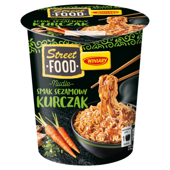 WINIARY szybkie DANIE STREET FOOD SEZAMOWY KURCZAK wystarczy zalać wodą 75g WINIARY szybkie DANIE STREET FOOD SEZAMOWY KURCZAK wystarczy zalać wodą 75g