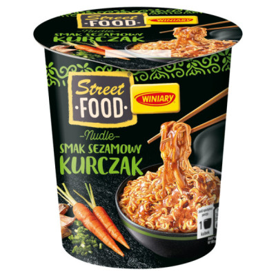 WINIARY szybkie DANIE STREET FOOD SEZAMOWY KURCZAK wystarczy zalać wodą 75g