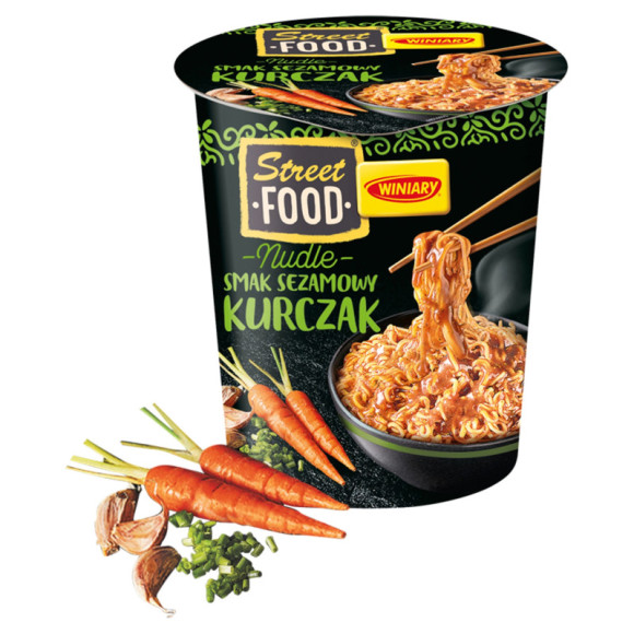 WINIARY szybkie DANIE STREET FOOD SEZAMOWY KURCZAK wystarczy zalać wodą 75g WINIARY szybkie DANIE STREET FOOD SEZAMOWY KURCZAK wystarczy zalać wodą 75g