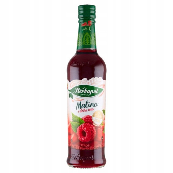 HERBAPOL  SYROP  OWOCOWA SPIŻ. MALINA Z LIPĄ 420ML