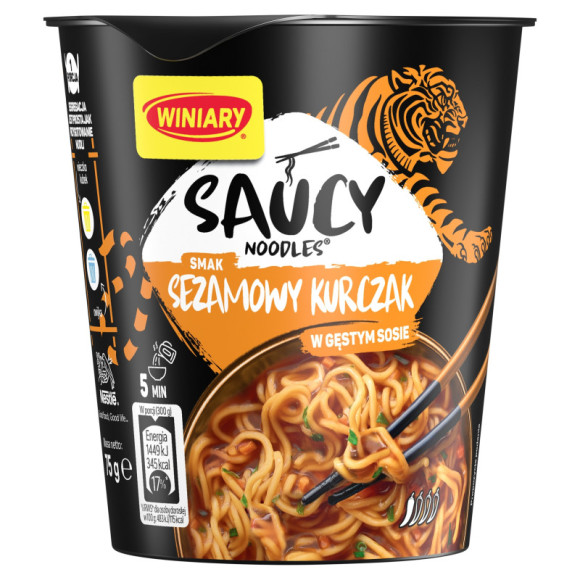 WINIARY szybkie DANIE STREET FOOD SEZAMOWY KURCZAK wystarczy zalać wodą 75g WINIARY szybkie DANIE STREET FOOD SEZAMOWY KURCZAK wystarczy zalać wodą 75g