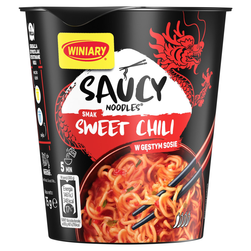 WINIARY szybkie DANIE STREET FOOD SŁODKIE CHILI wystarczy zalać wodą 75g