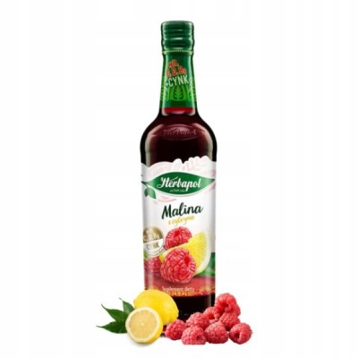 HERBAPOL SYROP OWOCOWA SPIŻ. MALINA Z CYTRYNĄ 420ML