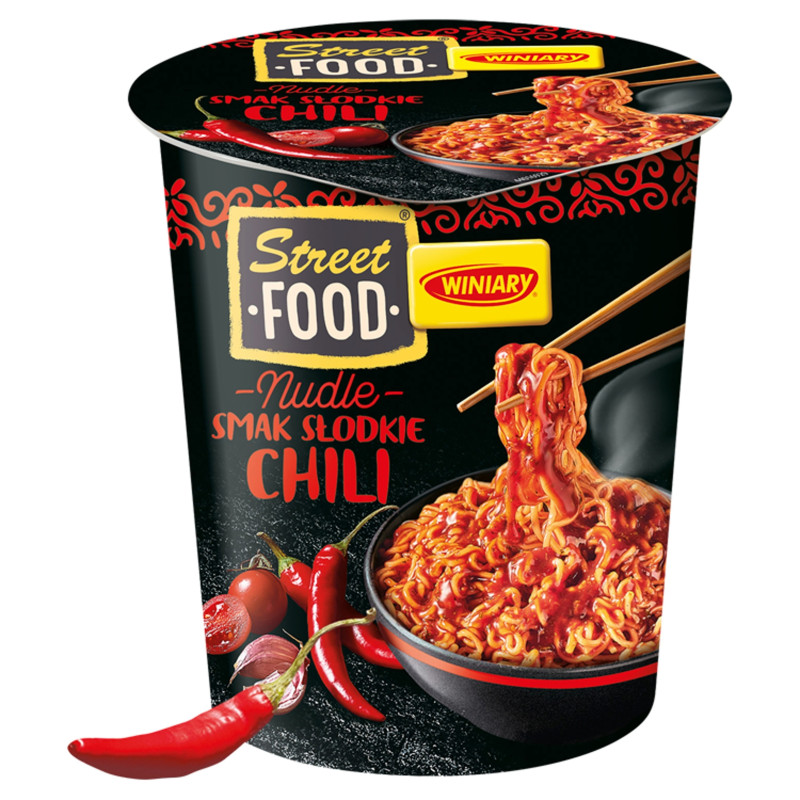 WINIARY szybkie DANIE STREET FOOD SŁODKIE CHILI wystarczy zalać wodą 75g