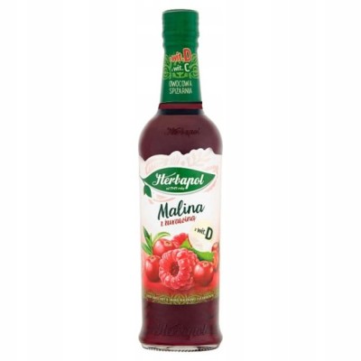 HERBAPOL  SYROP OWOCOWA SPIŻ. MALINA Z ŻURAWINĄ 420ML