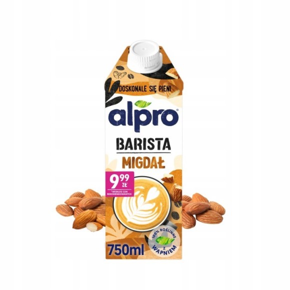 ALPRO NAPÓJ MIGDAŁOWE BARISTA 750ML KARTON