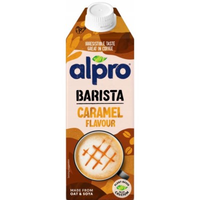ALPRO  NAPÓJ OWSIANO-SOJOWY BARISTA KARMEL 750ML KARTON