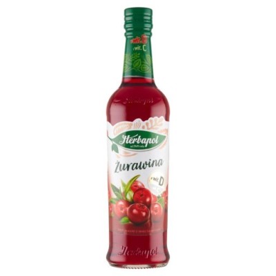 HERBAP SYROP OW.SPIZ. ŻURAWINA 420M