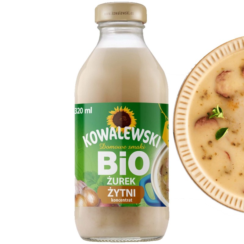 Kowalewski BIO ekologiczny eko ŻUREK ŻYTNI KONCENTRAT ŻURU