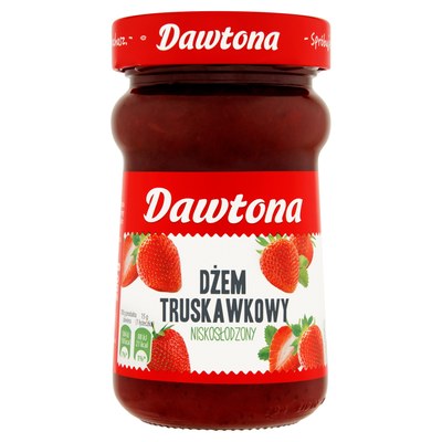 DŻEM TRUSKAWKOWY Z TRUSKAWEK o obniżonej zawartości cukrów
