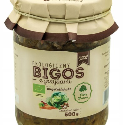 Dary Natury BIGOS WEGETARIAŃSKI Z GRZYBAMI EKO 500G