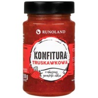 Runoland KONFITURA TRUSKAWKOWA niskosłodzona 250g