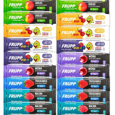 CELIKO FRUPP BATON owocowy fiolifizowanay mix smaków 18 szt