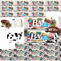 BAKALLAND BATON BA! KIDS 12x Toffi + 12x kakao+mleko MIX
