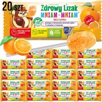 LIZAK POMARAŃCZOWY POMARAŃCZA z Witaminami BEZ CUKRU eko