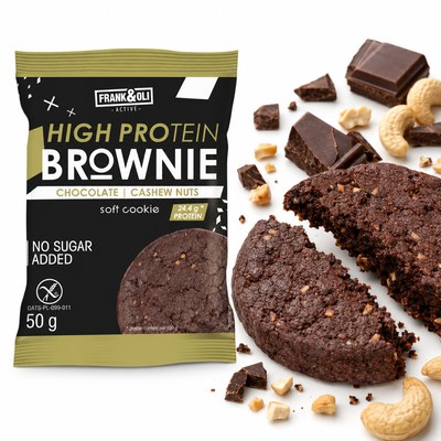 Frank&Oli CIASTKO PROTEINOWE BROWNIE CIASTECZKO CZEKOLADA