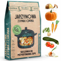 DANIA BABCI ZOSI ZUPA JARZYNOWA Z DYNIĄ i CUKINIĄ wegańska bez konserwantów