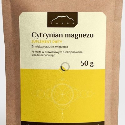 NANGA CYTRYNIAN MAGNEZU w proszku proszek MAGNEZ 50g