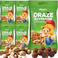 Skawa DRAŻE RZYMIANIN cukierki orzechowe orzech 70g x 5szt