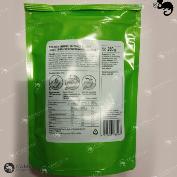 GOTOVO szybkie danie SOCZEBULLO ZUPA KREM Z SOCZEWICY +GRZANKI 250g 5porcji GOTOVO szybkie danie SOCZEBULLO ZUPA KREM Z SOCZEWICY +GRZANKI 250g 5porcji